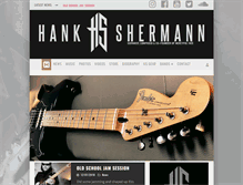 Tablet Screenshot of hankshermann.com